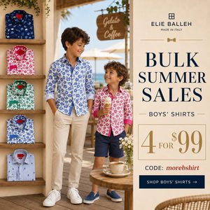 4 boys shirts for $99
