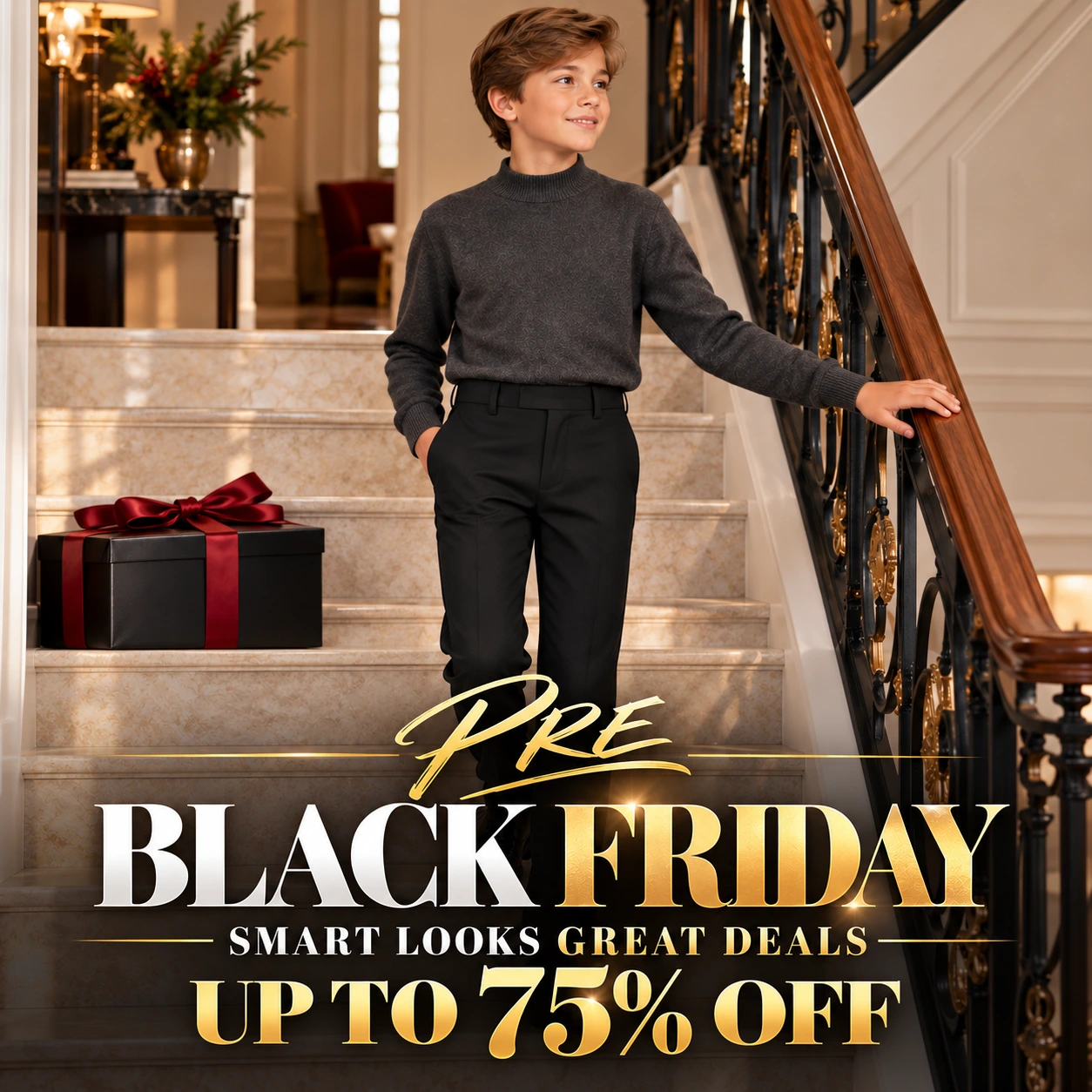 Pre BLACK FRIDAY SMART LOOKS GREAT DEALS UP TO 75% OFF