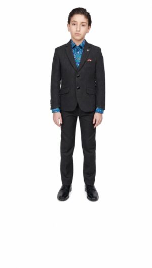 Boys Windowpane Blazer by Elie Balleh
