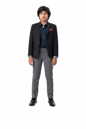Elie Balleh Boy's Digital Rain Blazers Sports Coat Jacket