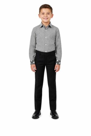 Micro Houndstooth Shirt for Boy's by Elie Balleh