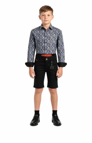 Elie Balleh Boy's Paisley Sport Shirt: A Touch of Adventure