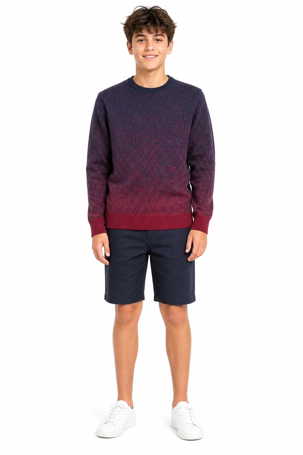 Boy's Crewneck Sweater by Elie Balleh