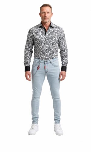 Slim Fit Skinny Jeans for Men