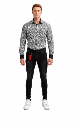Mens Modern Fit Denim Jeans