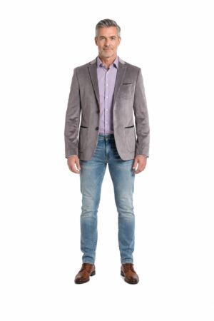 Velvet Slim Fit Sportcoat for Men