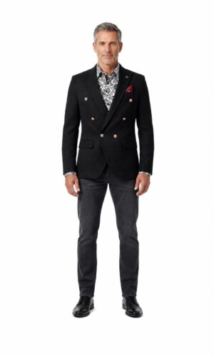 Classic Waffle Weave Sportcoat for Men