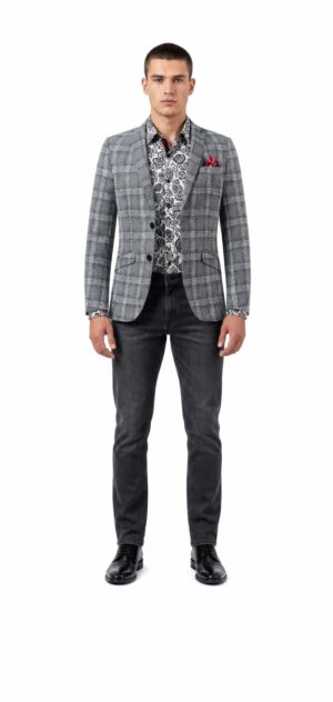Mens Tailored Sports Coat Jacket
