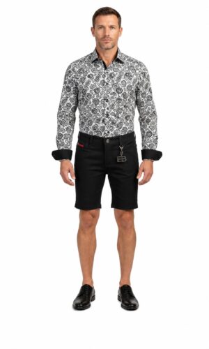 Twill Five-Pocket Short Pants for Men